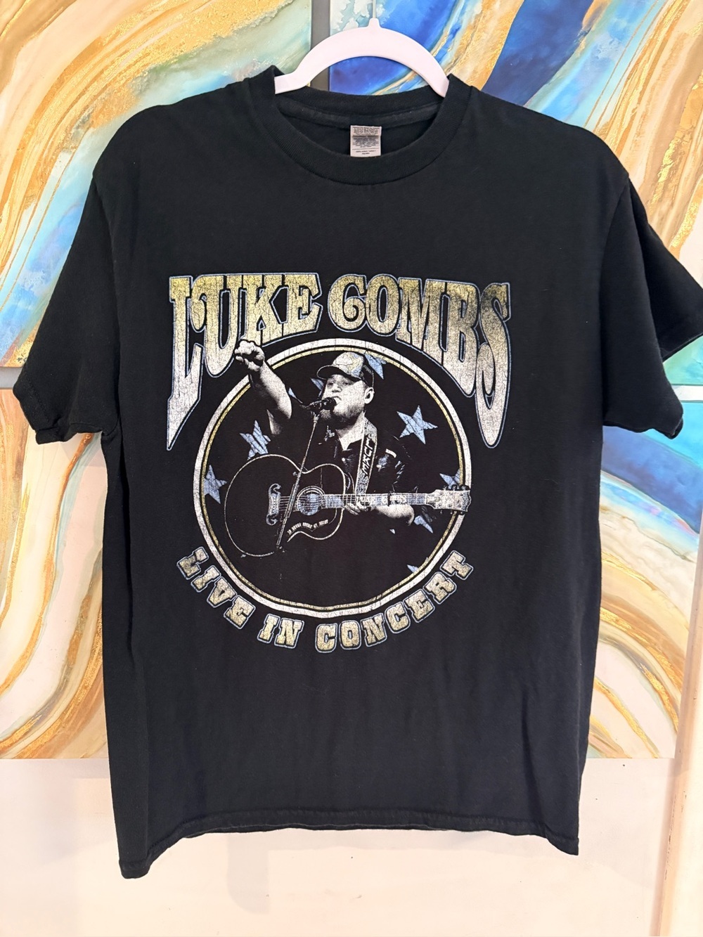Mens Luke Combs What You See is What You Get Tour 2021 Tee T-Shirt Size  Medium